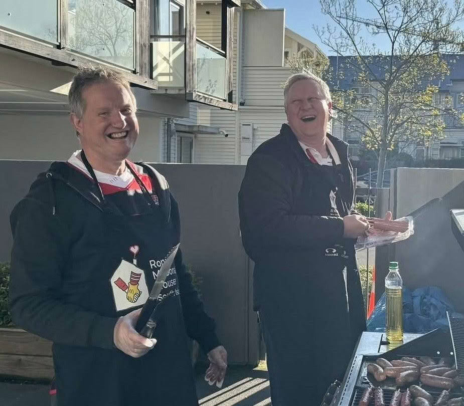 Volunteers at RMHC Christchurch