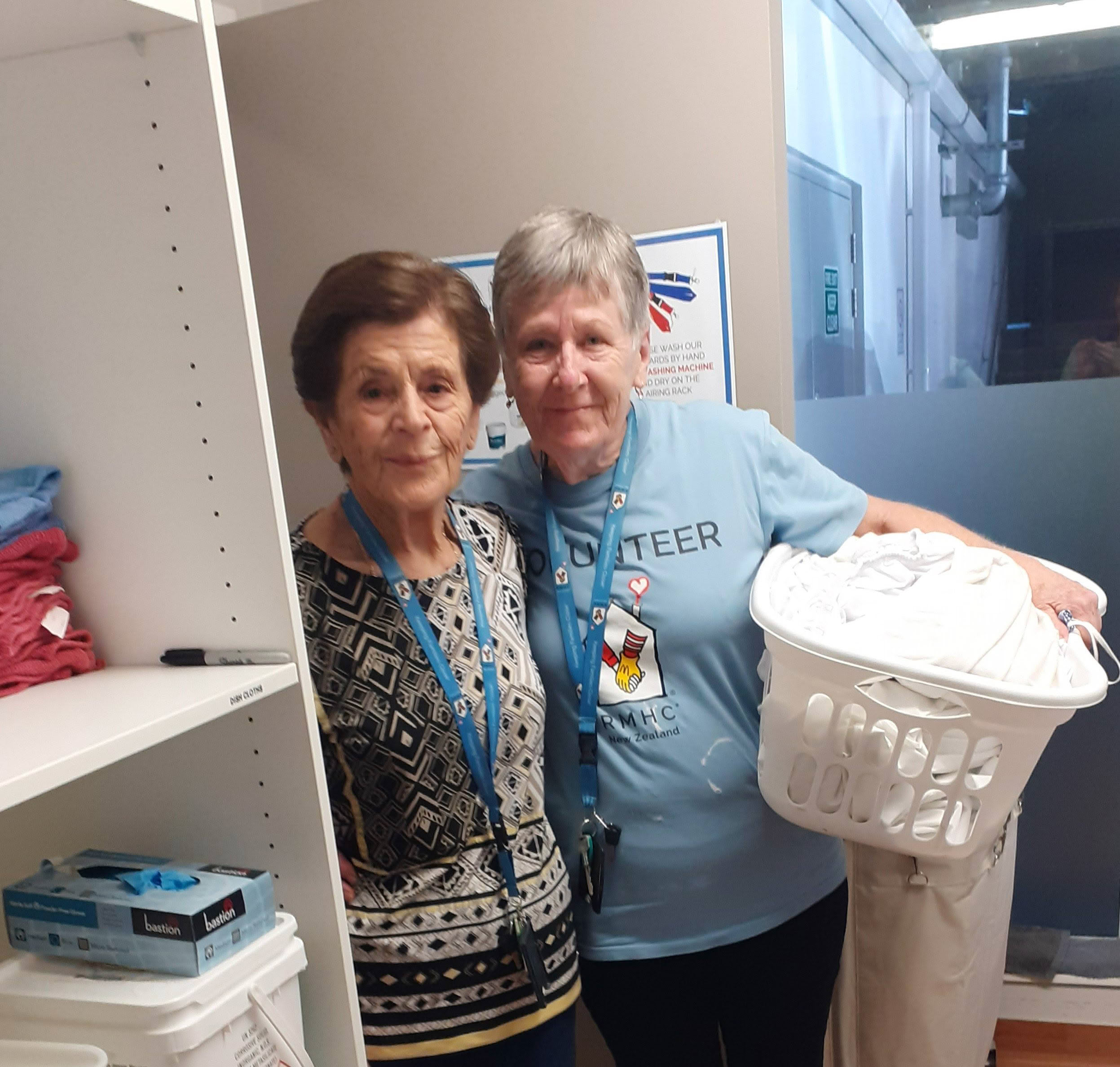 Volunteers at RMHC Wellington